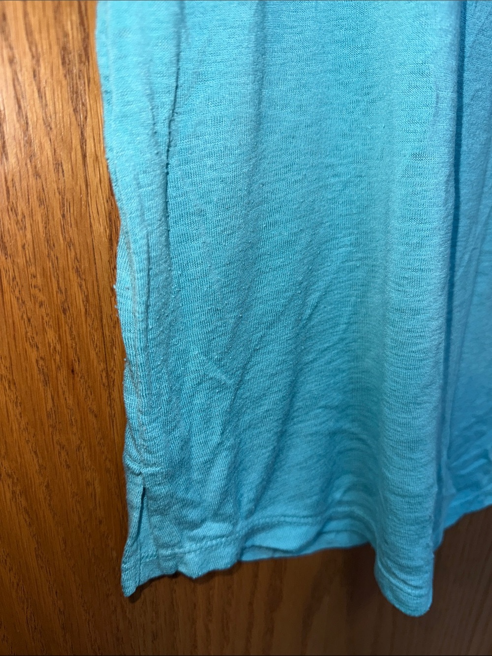 Athleta V-Neck Short Sleeve Tee in Aqua - Picture 5 of 6